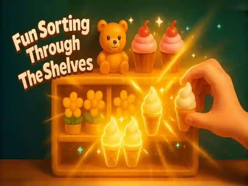 Laro Masaya pag-uuri sa pamamagitan ng mga istante online Laro Masaya pag-uuri sa pamamagitan ng mga istante online