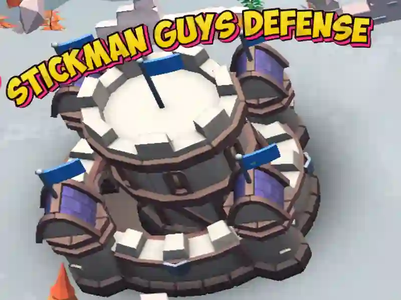 Laro Defense ng Stickman Guys online