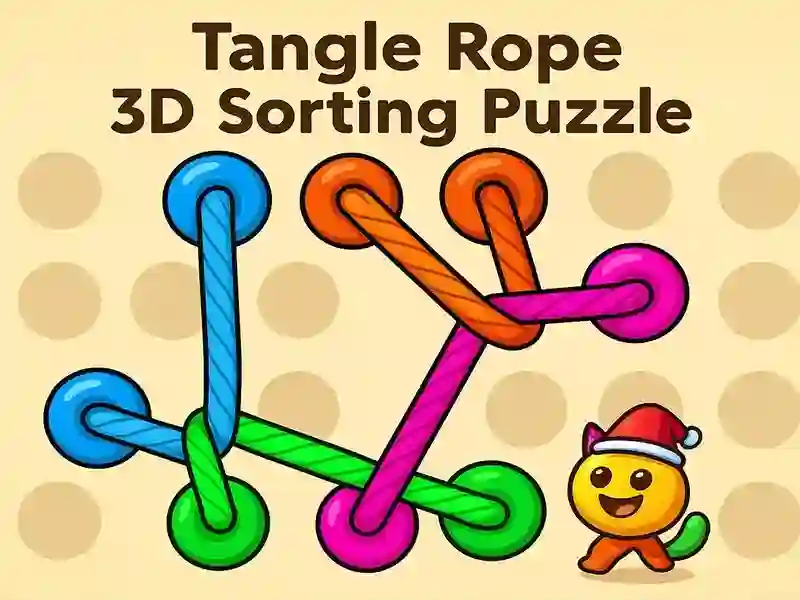 Laro Hazel Tangle Rope 3D: Pagsunud -sunod ng puzzle online