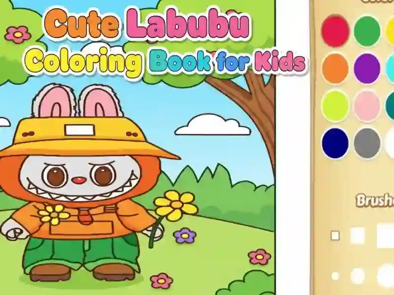 Laro Ang cute na libro ng pangkulay ng labubu para sa mga bata online Laro Ang cute na libro ng pangkulay ng labubu para sa mga bata online