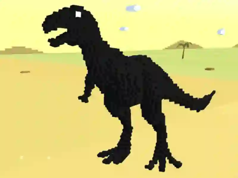 Laro Dino T Rex 3D Run online