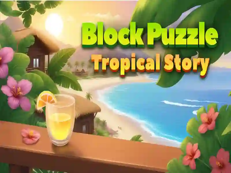 Laro I-block ang puzzle tropical story online