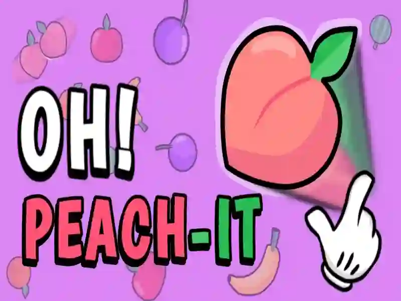 Laro Oh peach-it online