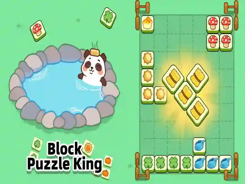 Laro I-block ang Puzzle King online
