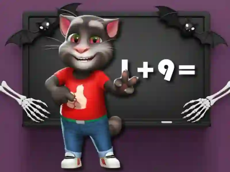 Laro Halloween Tom Math Challenge online Laro Halloween Tom Math Challenge online