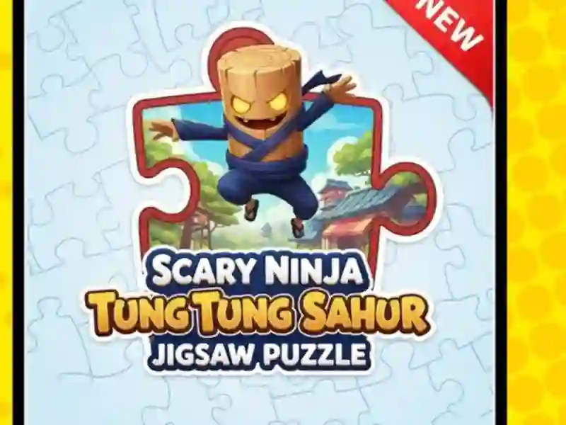 Laro Nakakatakot na ninja tung tung sahur jigsaw puzzle online
