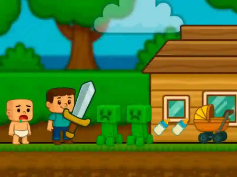 Laro Baby noob tulong! Steve online Laro Baby noob tulong! Steve online