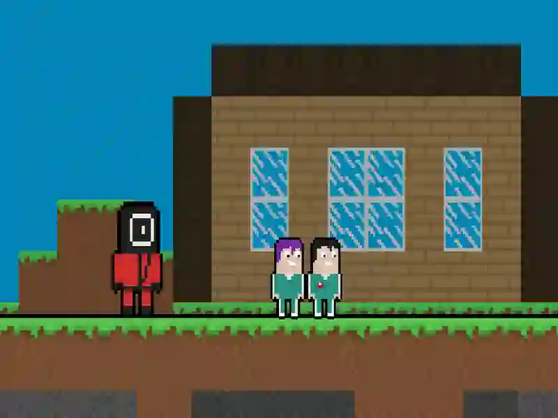 Laro Squid Escape ngunit Blockworld online