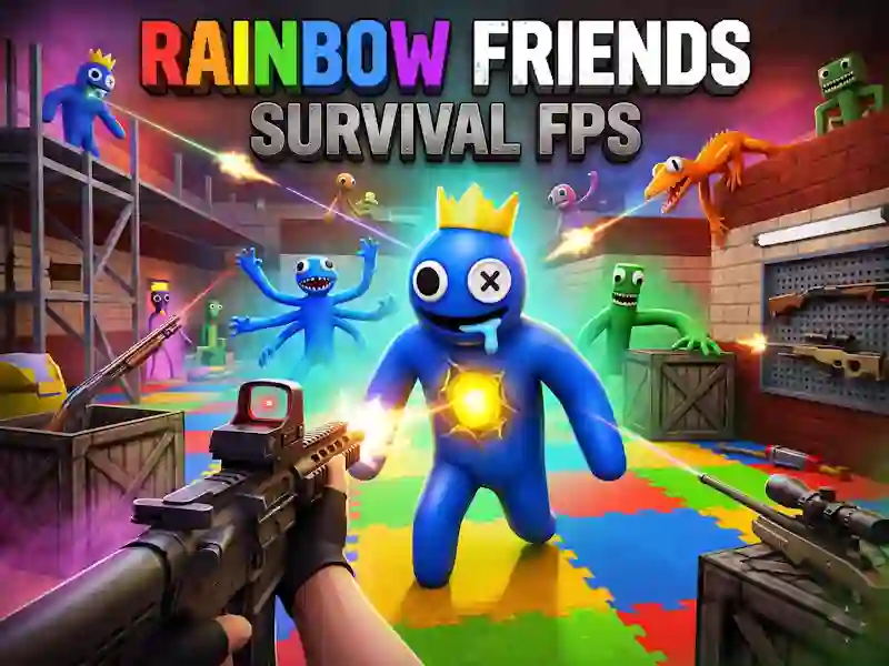 Laro Rainbow Friends Survival FPS online