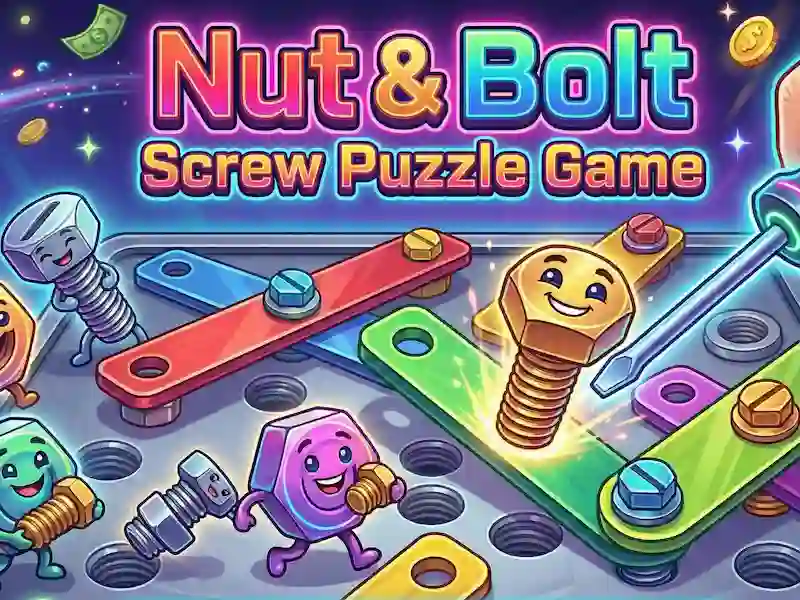 Laro Nut & Bolt Screw Puzzle Game online