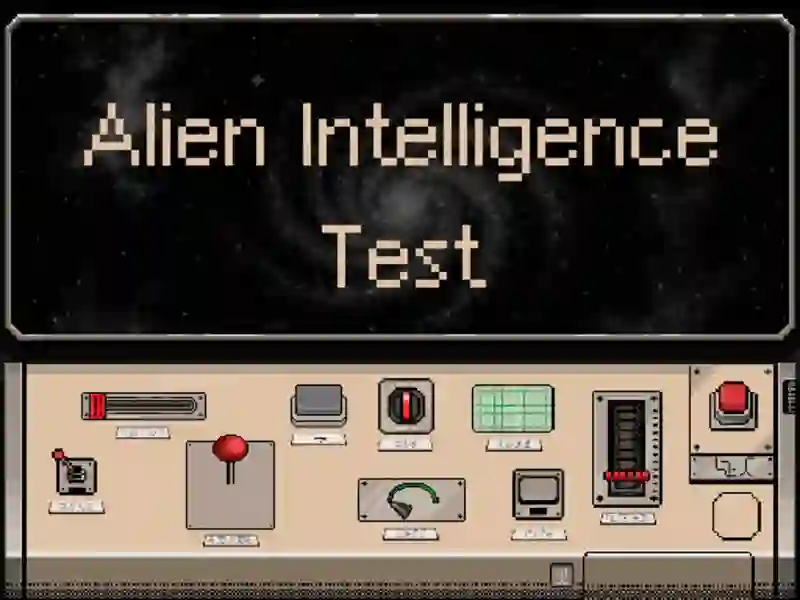 Laro Pagsubok sa Alien Intelligence online Laro Pagsubok sa Alien Intelligence online