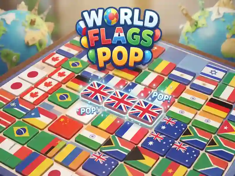 Laro World Flags Pop online