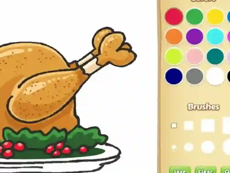 Laro Book ng pangkulay ng pagkain para sa mga bata online