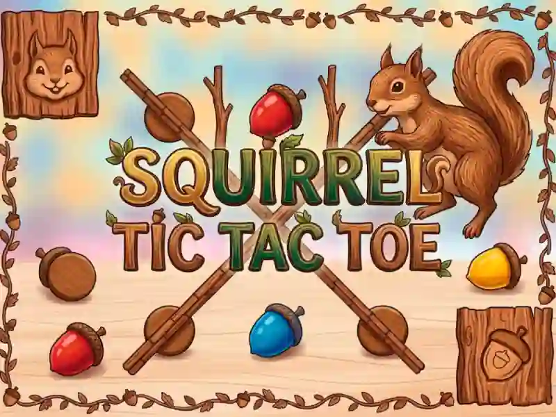 Laro Squirrel Tic Tac Toe online