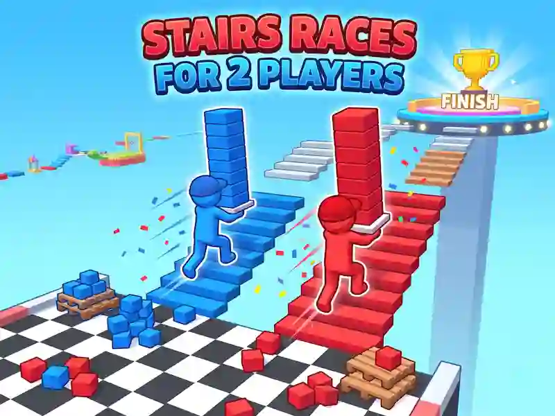 Laro Stairs Races For 2 Players online