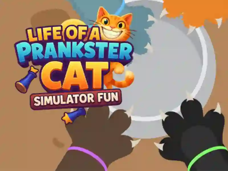 Laro Masaya ang prankster cat simulator online