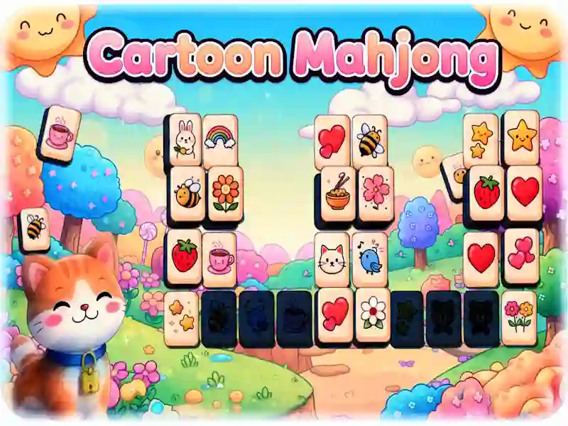 Laro Cartoon Mahjong online