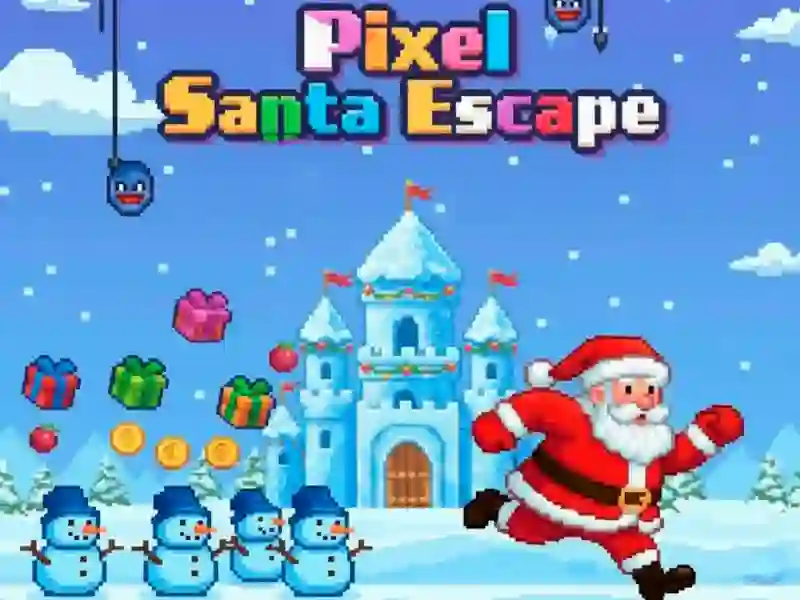 Laro Pixel Santa Escape online