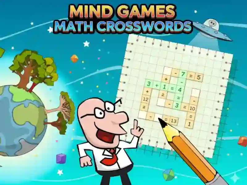 Laro Mind Games Math Crosswords online
