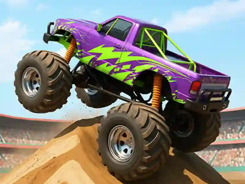 Laro Laro ng Stunt ng Monster Truck online Laro Laro ng Stunt ng Monster Truck online