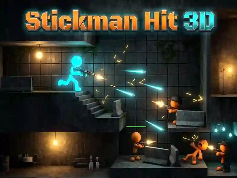 Laro Stickman Hit 3D online