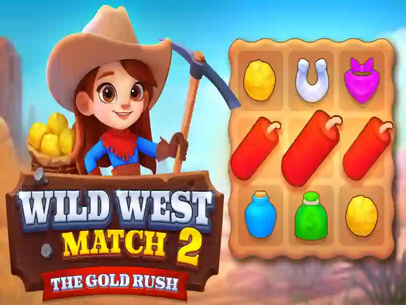 Laro Wild West Match 2: The Gold Rush online
