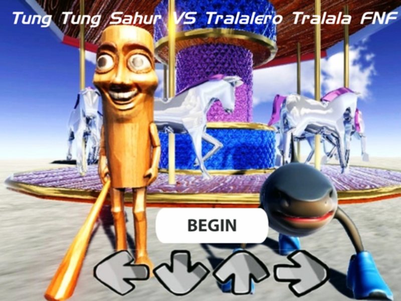 Laro Tung Tung Sahur vs Tralalero tralala fnf online