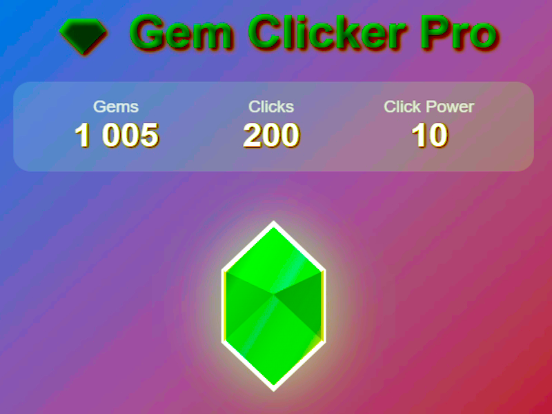 Laro Gem Clicker Pro online