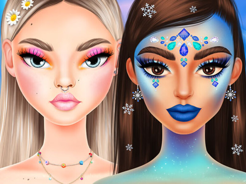 Laro Pinakamahusay ang mga panahon ng Mega makeup online
