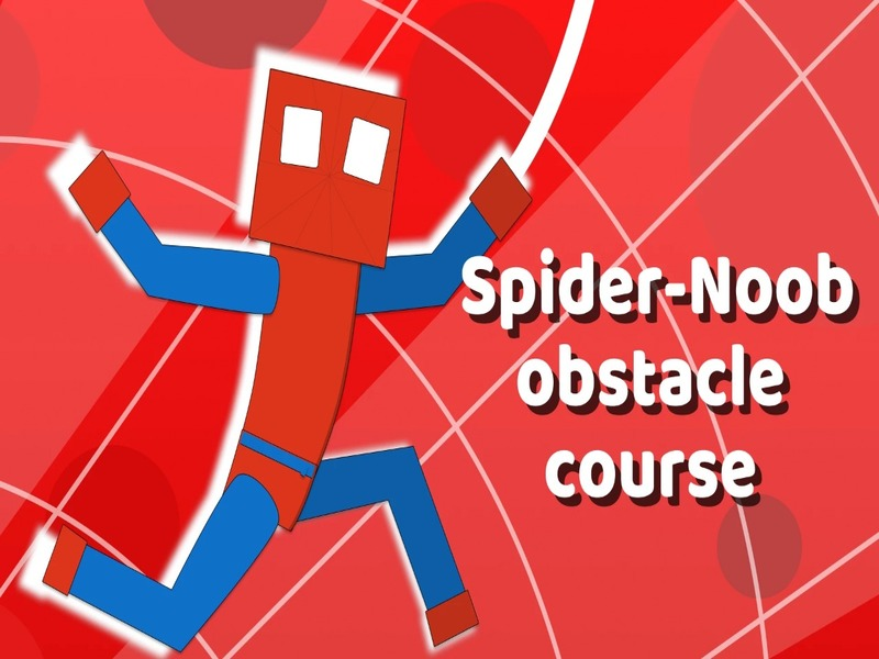 Laro Kurso ng spider-noob na balakid online