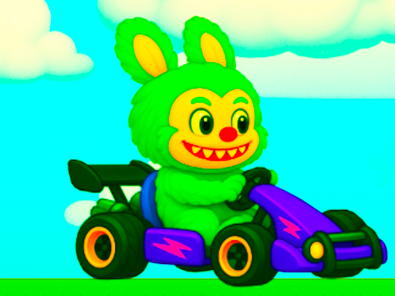 Laro Labubu Gokart online