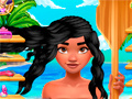 Laro Prinsesa Polynesian: Tunog ng Buhok Tunay online