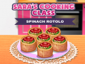 Laro Klase sa Pagluluto ni Sara: Spinach Rotolo online
