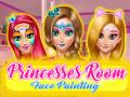 Laro Pintura ng Mukha ng mga Prinsesa sa Silid online