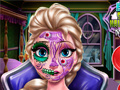 Laro Nakakatakot na Halloween Makeup ni Elsa online
