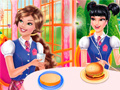 Laro Pagluluto ng Burger ng mga Prinsesa online