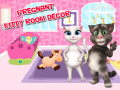 Laro Dekorasyon ng Kwarto ng Pregnant Kitty online