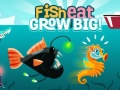 Laro Ang isda ay kumakain at lumalaki! online