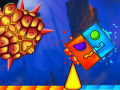 Laro Apoy at Tubig: Geometry Dash online