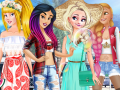 Laro Tinatanggap ng mga Prinsesa ang Summer Party online