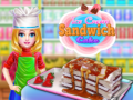 Laro Kakanin ng Sandwich ng Sorbetes online