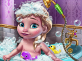 Laro Kasiyahan sa Baby Shower ng Reyna ng Yelo online