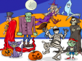Laro Maghanap ng 5 Pagkakaiba Halloween online