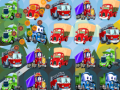 Laro Cartoon Trucks Match 3 online