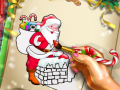 Laro Pagguhit ng Pasko ni Santa online