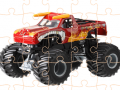 Laro Hamunin na Puzzle ng Monster Truck online