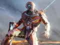 Laro Super Krimen Bakal Digmaan Bayani Bakal Lumilipad na Mech Robot online