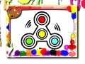 Laro Aklat ng Pagkulay sa Fidget Spinner online