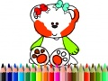 Laro Bumalik sa Paaralan: Sweet Bear Coloring online