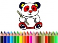 Laro Bumalik sa Paaralan: Panda Pagguhit online